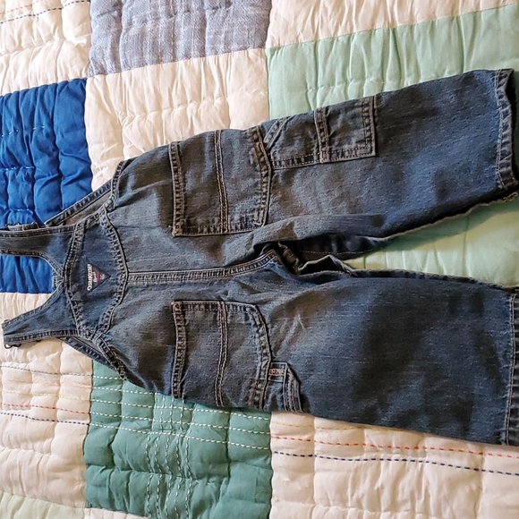 Oshkosh denim overalls size 12 months - Picture 3 of 6